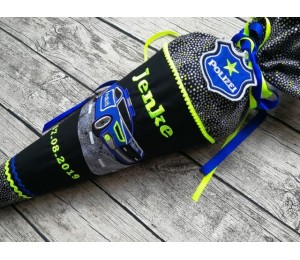 Stickdatei - Polizeiauto Satin